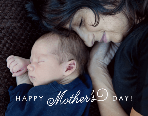 Modern Flourish Mother's Day Card