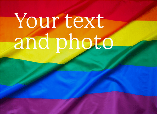 Upload Your Photo And Text