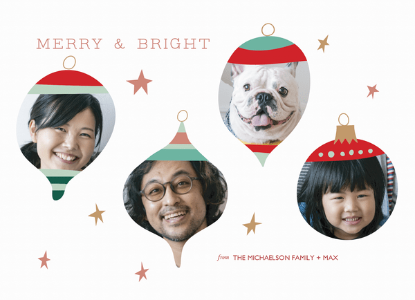 Merry And Bright Ornaments 