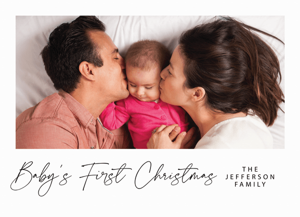 Baby's First Christmas Script