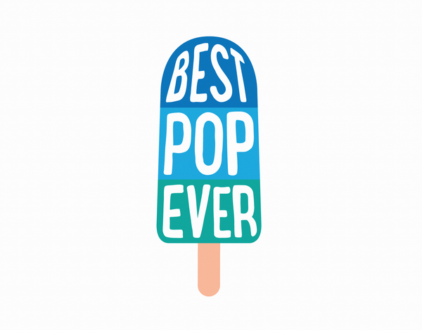 Summer Popsicle Father's Day Card