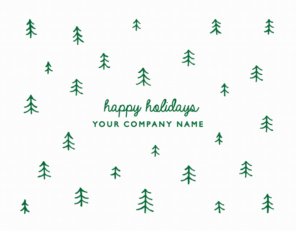 Doodle Trees Company Holiday Card
