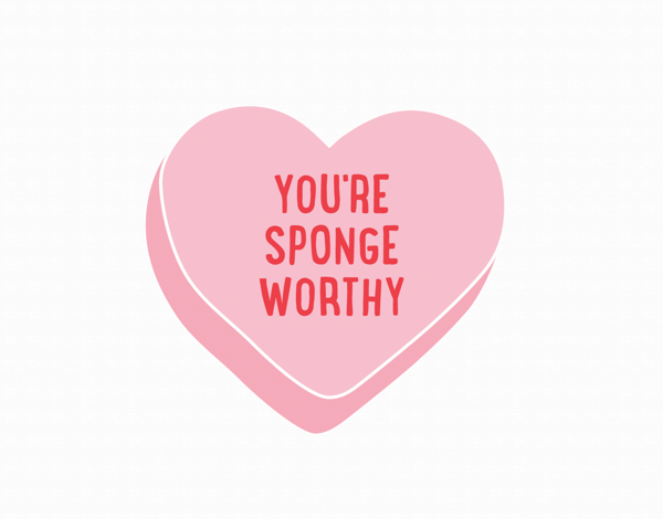 Sponge Worthy Seinfeld Valentine Card