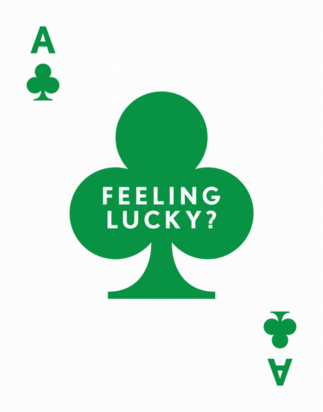 Green Ace St. Patty's Day Card