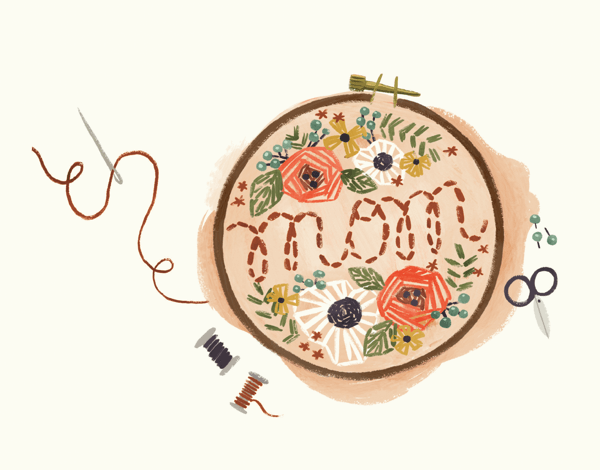 Mom Embroidery