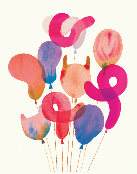 Marbled Balloons