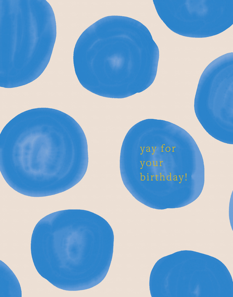 Yay Birthday Dots 