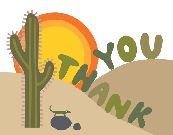 Cactus Thank You