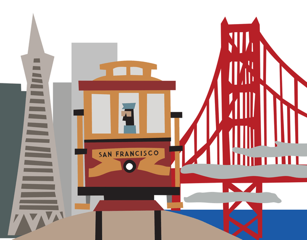 San Francisco by R. Nichols | Postable