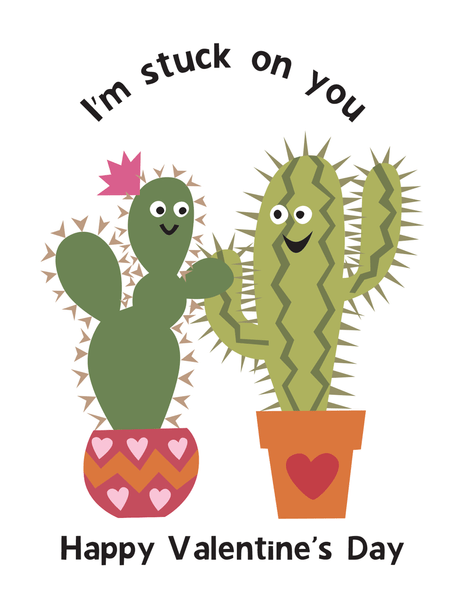 Valentine Cacti