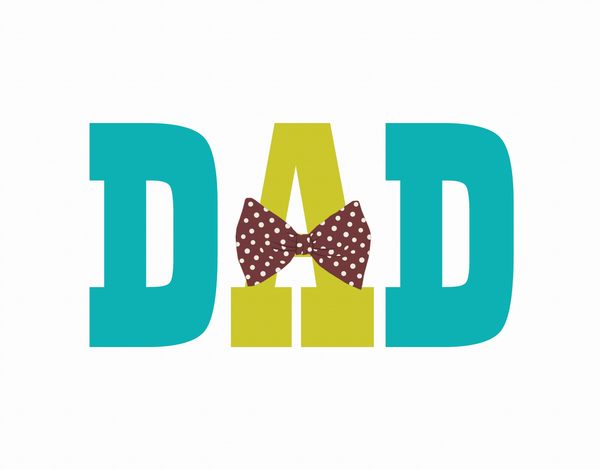 Bow Tie Dad Father's Day  Card