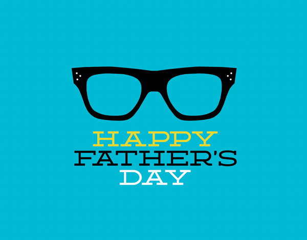 Trendy Glasses Father's Day Card