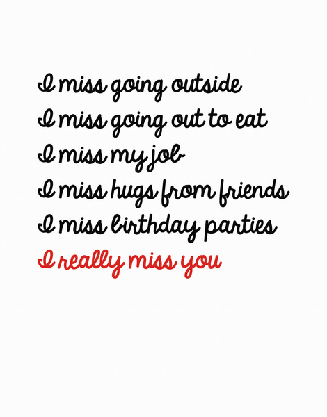 Miss You List