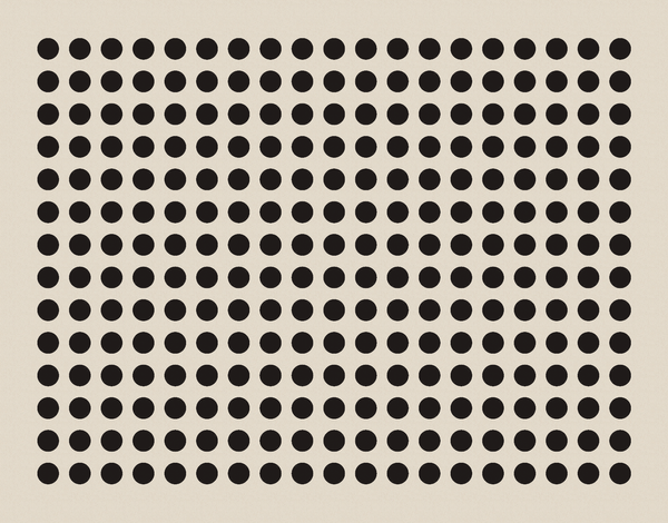 Black Dot Geometric Stationery