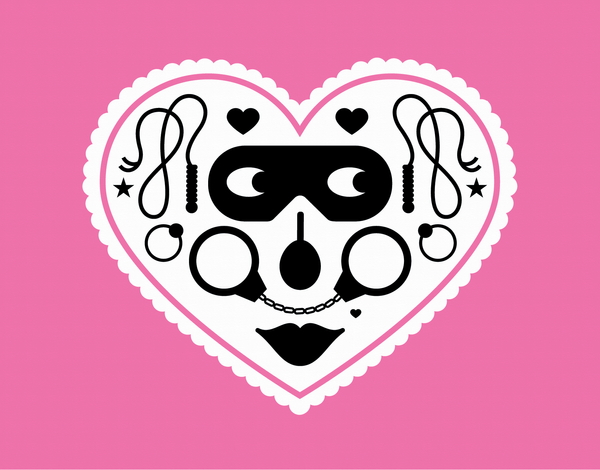 Kinky Heart Valentine's Day Card