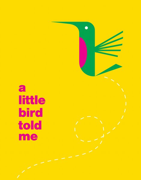 Colorful Little Bird Card