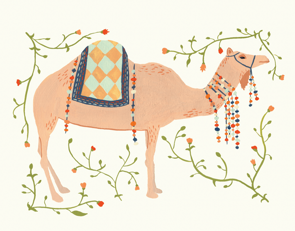 Decorative Camel Card