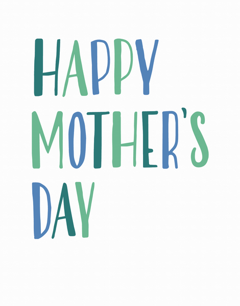 Simply Lettered Mother's Day