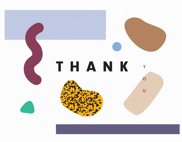 Thank You Shapes