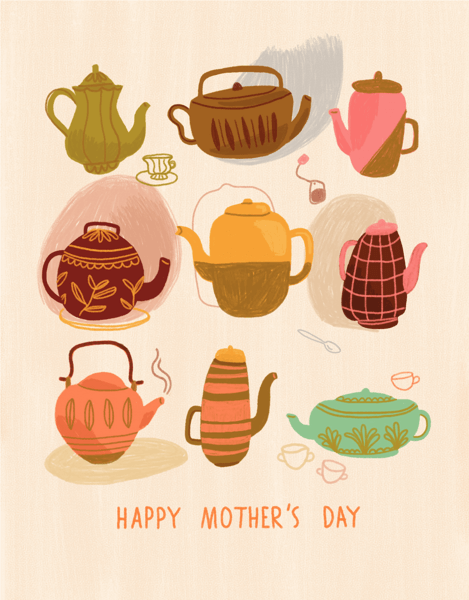 Mother's Day Teapots