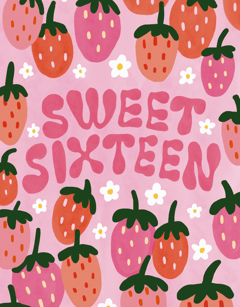 Sweet Sixteen Strawberries