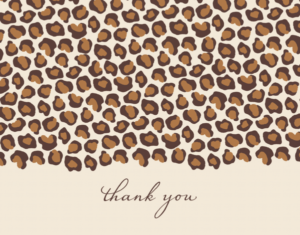 Leopard Thank You