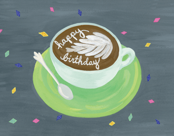 Birthday Cappuccino