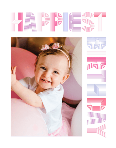 Happiest Birthday Pink