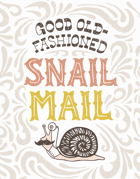 Old Fashioned Snail Mail
