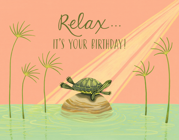 Relaxing Turtle 