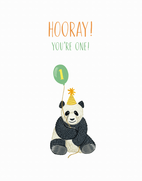 Panda First Birthday