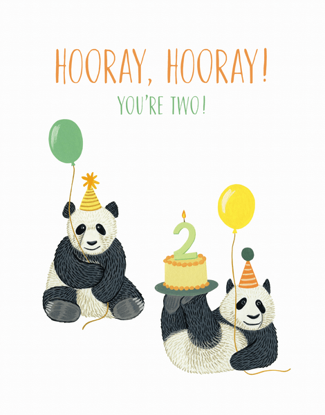 Panda Second Birthday
